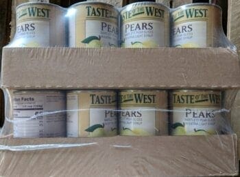 canned pears