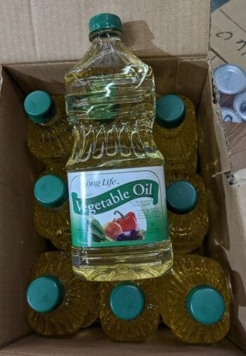 vegetable oil