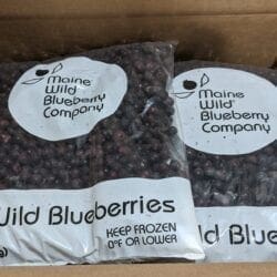 frozen blueberries